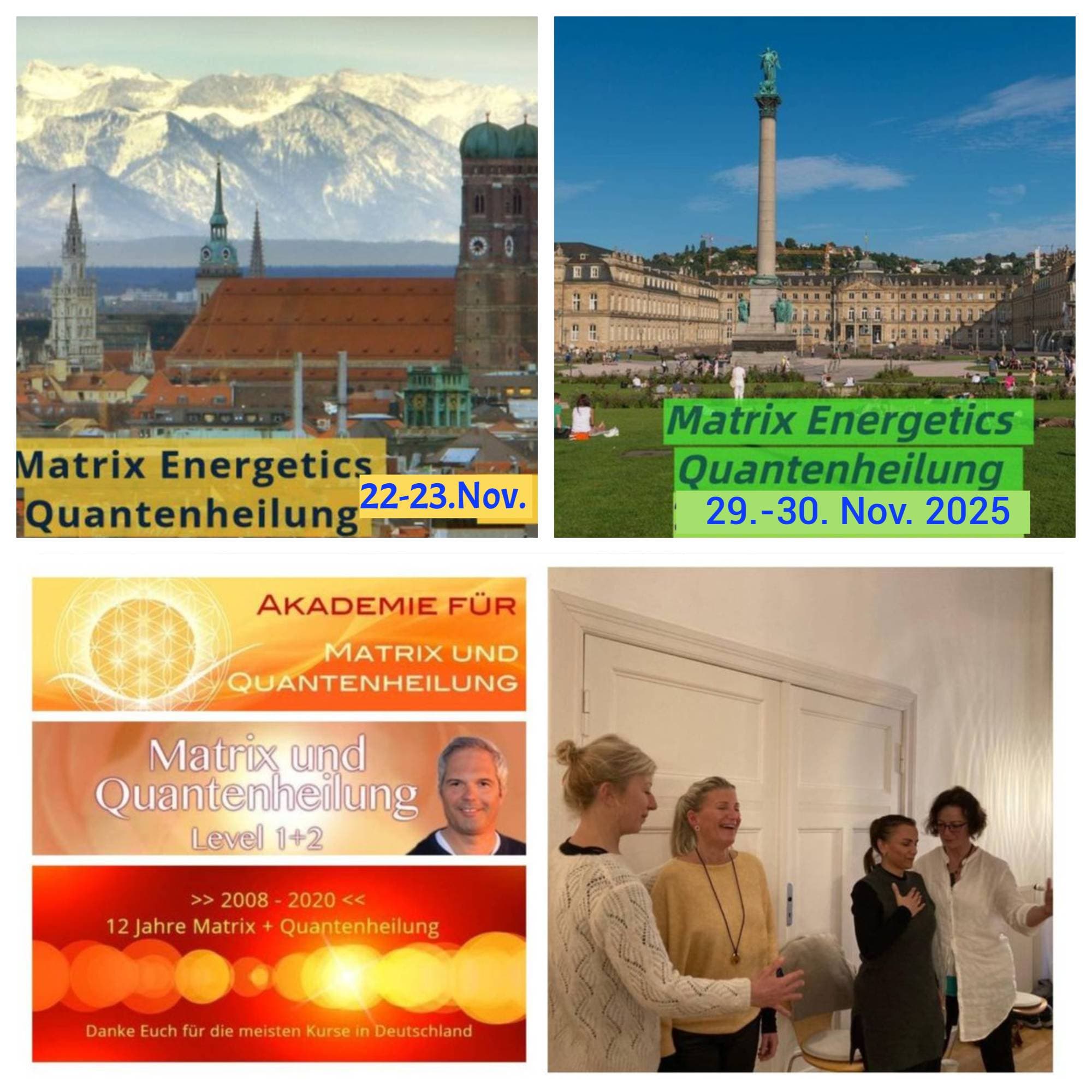 Quantenheilung Augsburg, Ingolstadt, Nürnberg, München