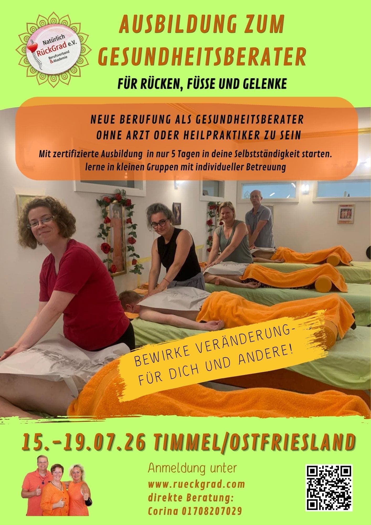 Gesundheitspraktiker Gesundheitsberater Timmel Edmen