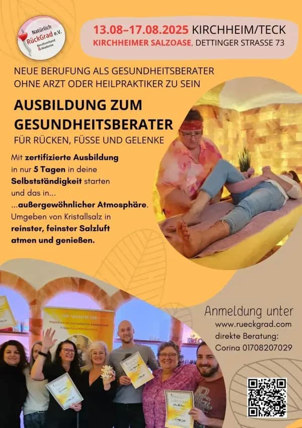 Gesundheitsberater für Rücken, Füße & Gelenke