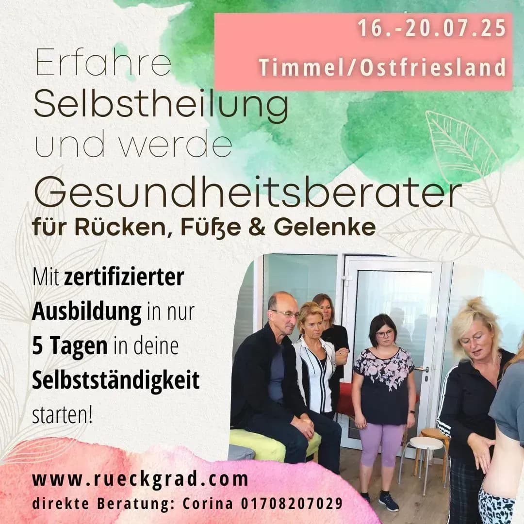 Gesundheitspraktiker Gesundheitsberater Timmel Edmen